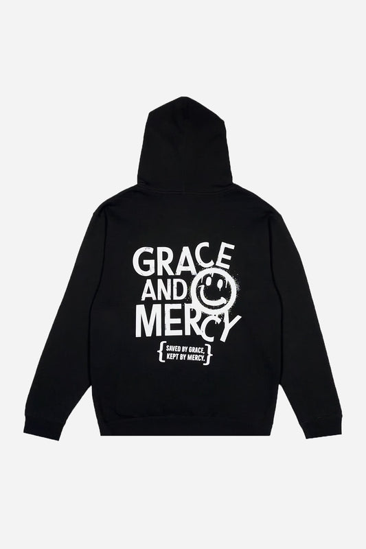 Grace & Mercy Lux Hoodie | Black