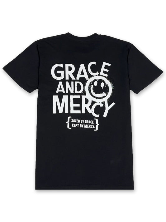 Grace & Mercy Lux Tee | Black - ETRNL AESTHETIC